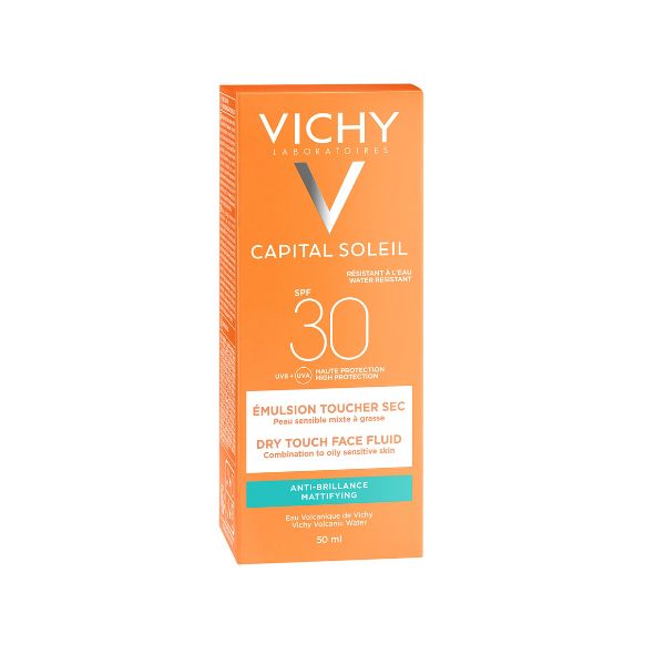 Крема за лице | Vichy | Capital Soleil | Dry touch finish за лице | SPF 30 | 50 ml