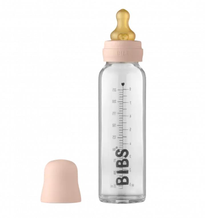 Стаклено шише | Bibs | Blush | 225ml
