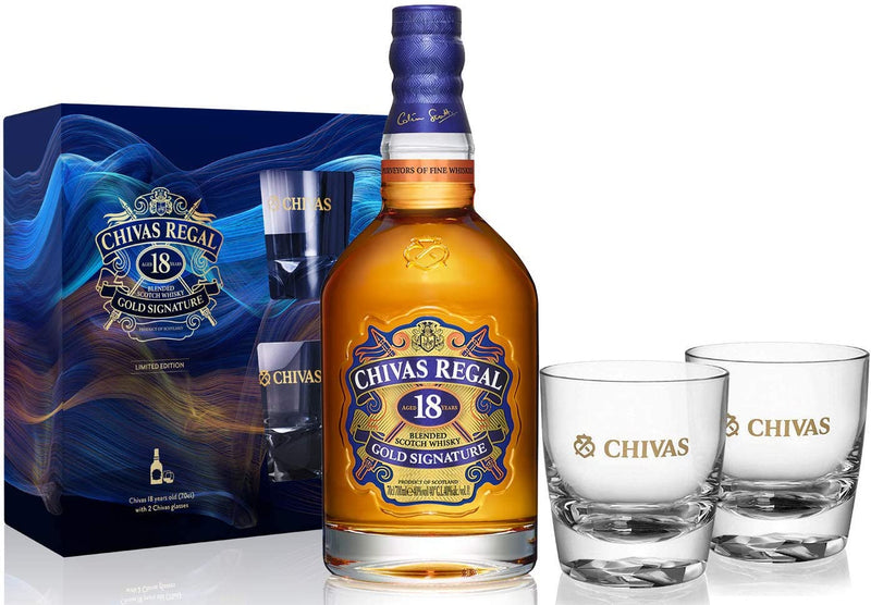 Виски | Chivas Regal | 18 - годишно | 2 чаши | 0.7 l