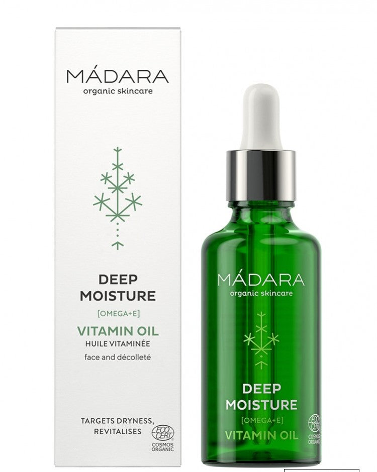 Витаминско масло за лице и деколте за сува и зрела кожа | Deep Moisture | 50 ml