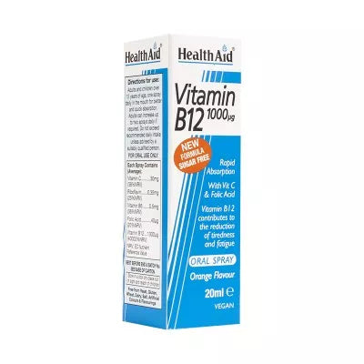 Спреј со Б12 витамин | Health Aid | 1000mg