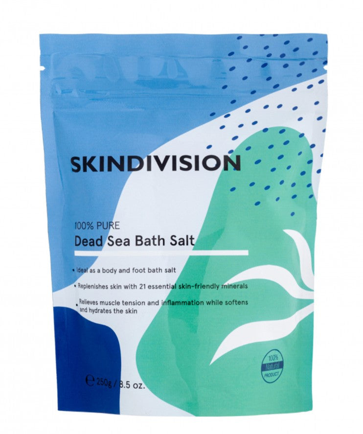 Ексфолирачка сол за туширање од мртво море | Skin Division | 250 gr