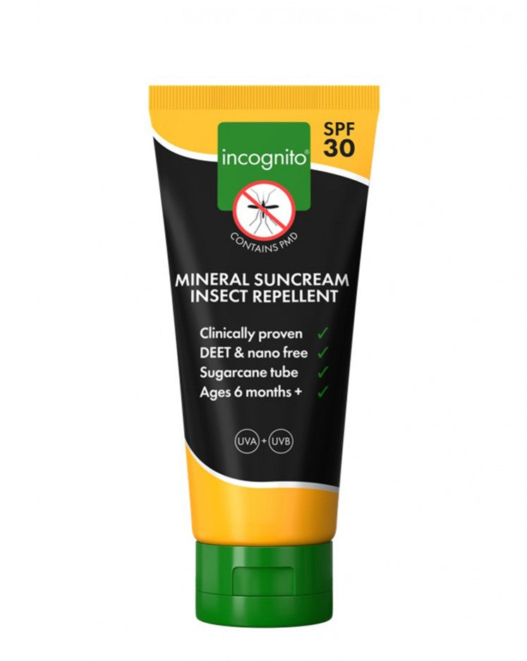 Крема за лице со SPF 30 за заштита од комарци и инсекти | Incognito | 100 ml