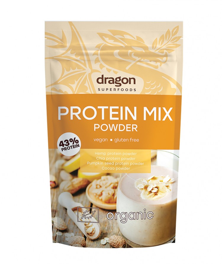 Органска безглутенска протеинска мешавина | Dragon Superfoods | 200 gr