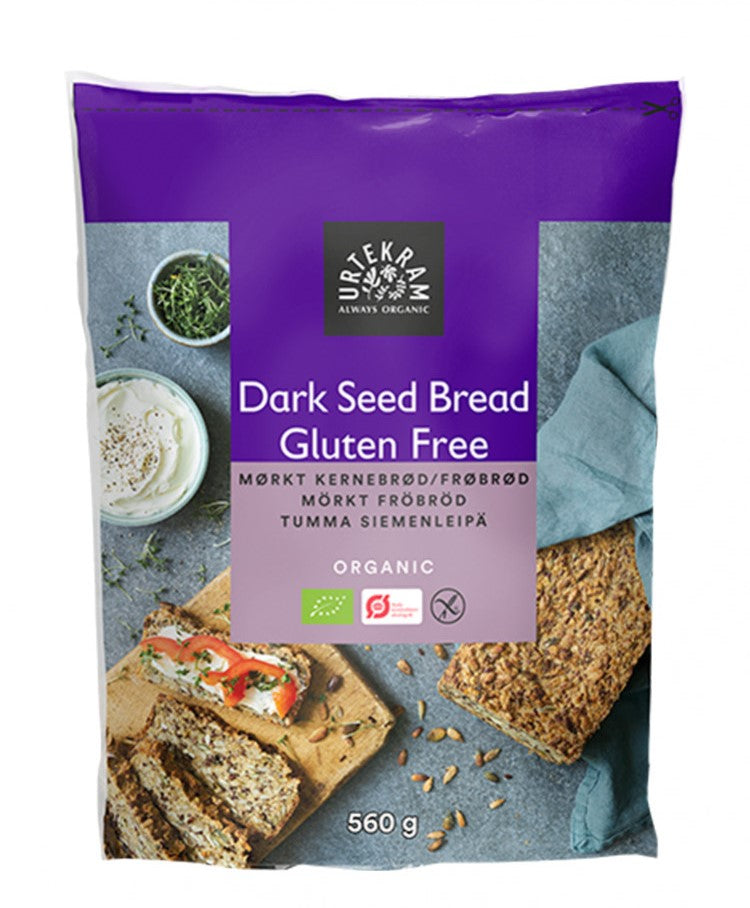 Органска безглутенска смеса за леб од црни семиња | Urtekram | 560 gr