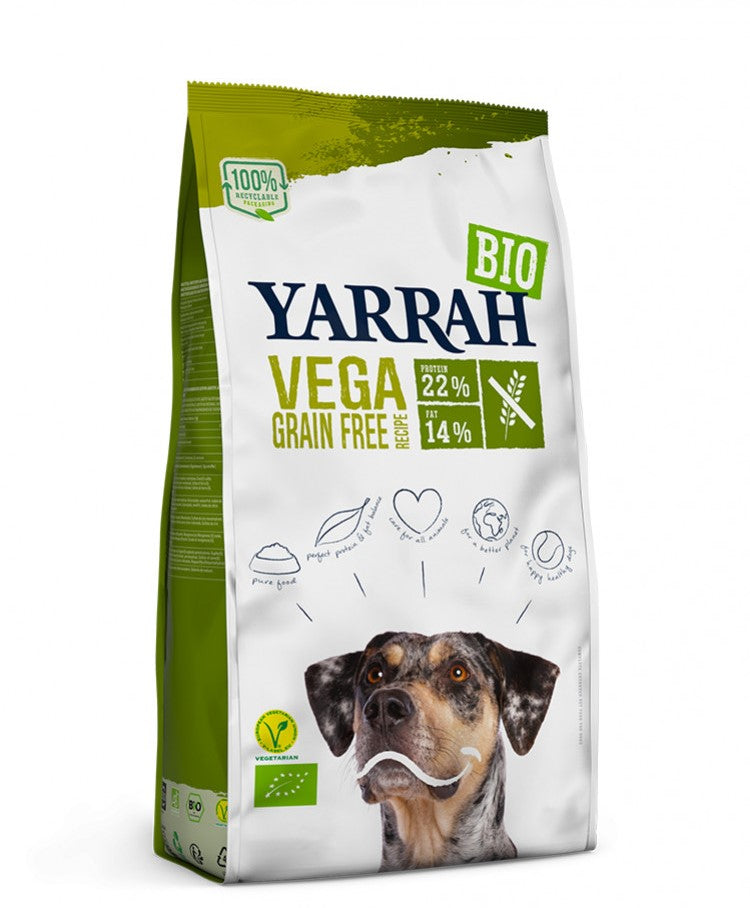 Органска сува храна без житарки за кучиња | Yarrah | 2 kg