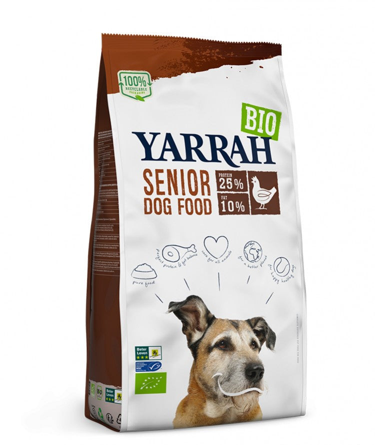 Органска сува храна за кучиња | Yarrah | Senior | 2 kg