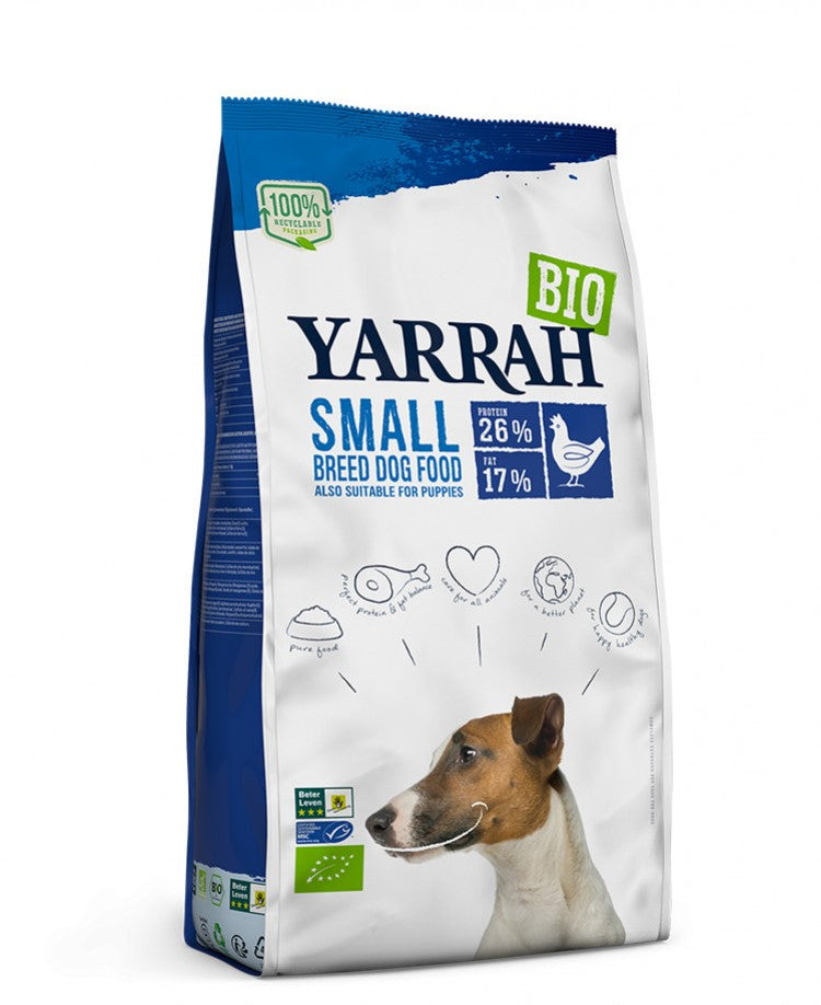 Органска сува храна за кучиња | Yarrah | Small Breed | 2 kg