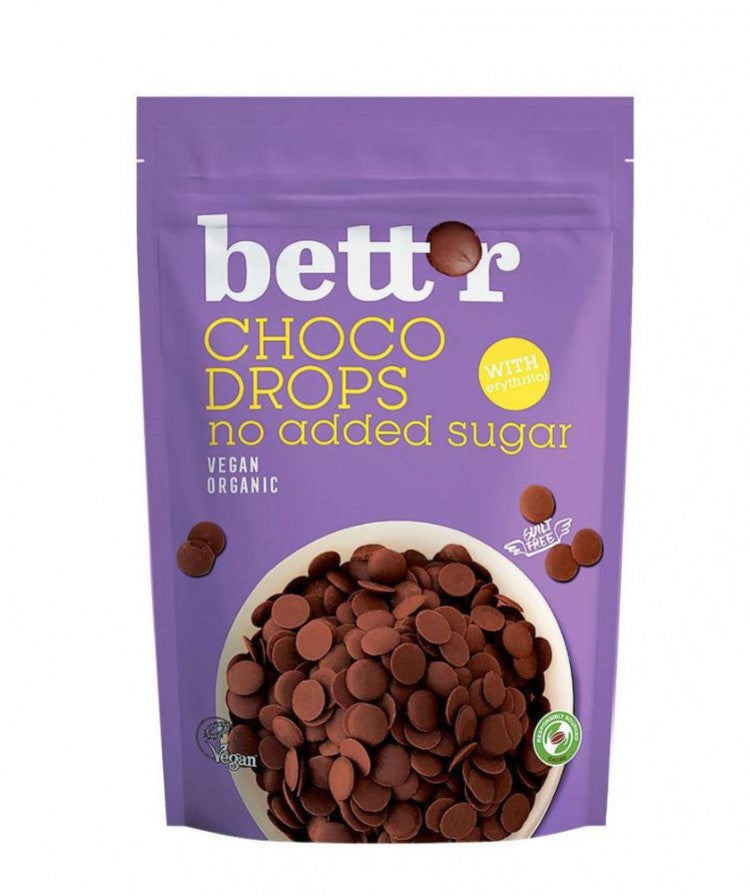 Органски зрна од чоколадо без додадени шеќери | Bettr | 200 gr