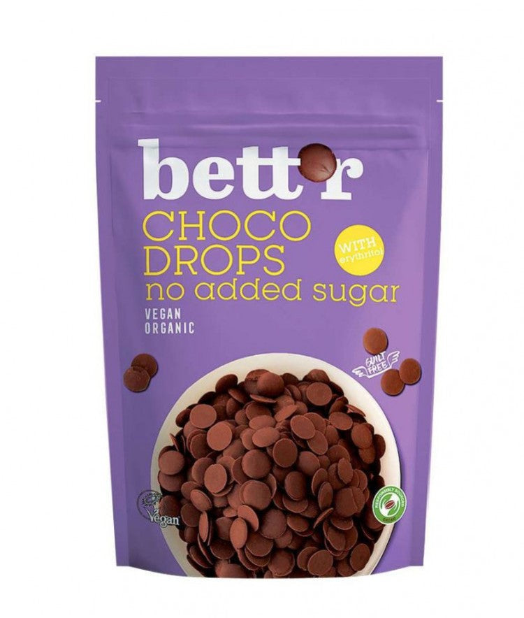 Органски зрна од чоколадо без додадени шеќери | Bettr | 200 gr