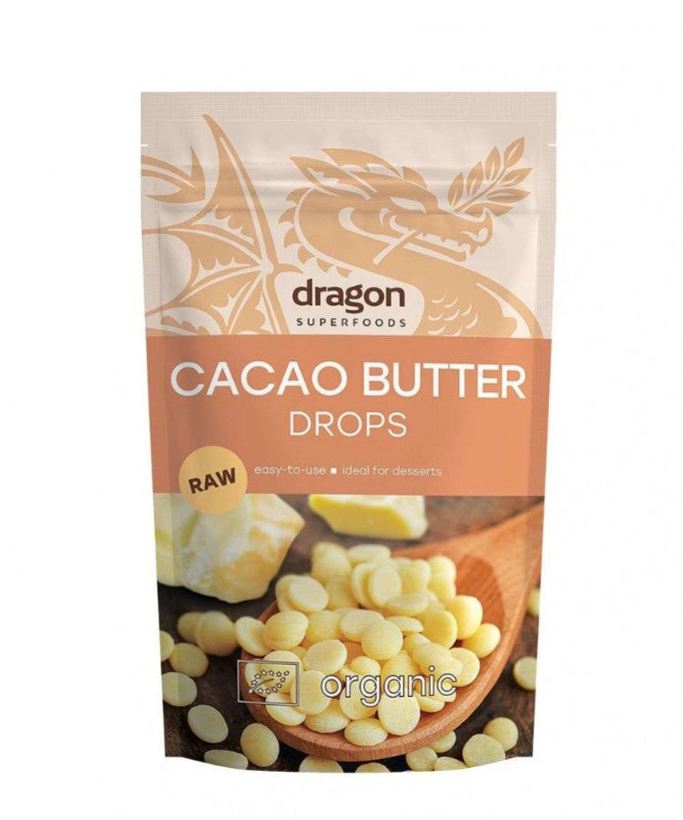 Органски какао путер зрна | Dragon Superfoods | 200 gr