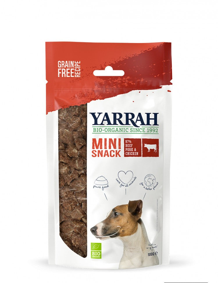 Органски мини награди за кучиња | Yarrah | 100 gr