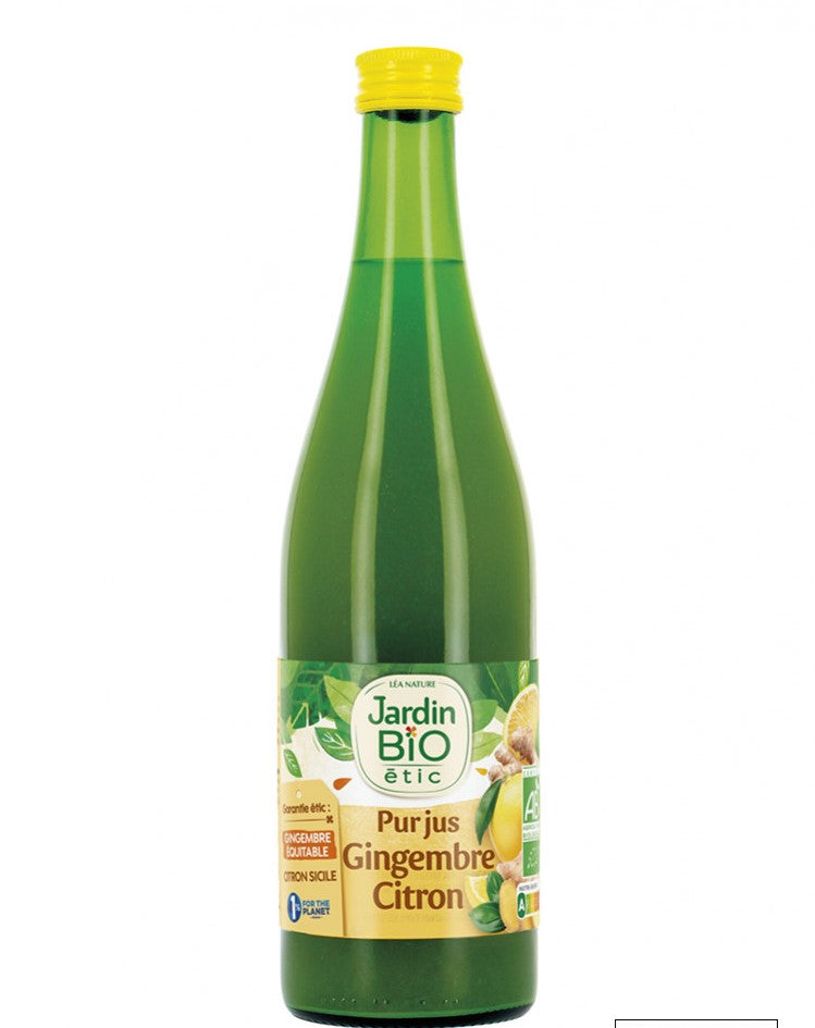 Органски сок од лимон и ѓумбир | Jardin Bio | 500 ml