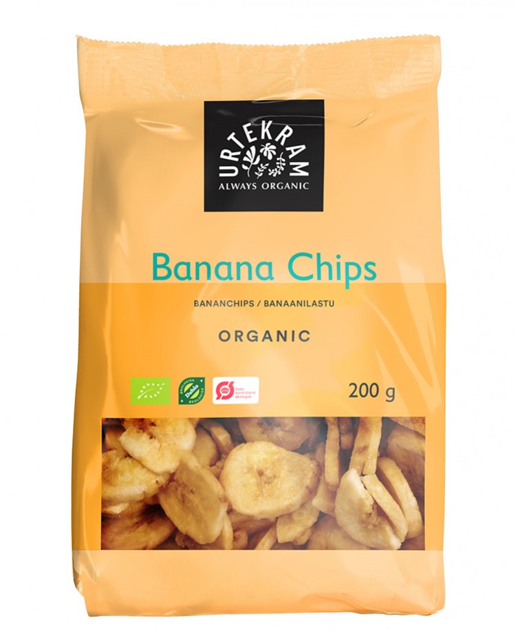 Органски суви банани | Urtekram | 200 gr