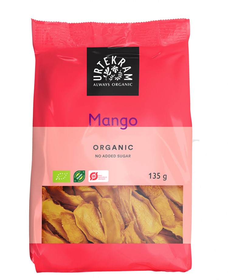 Органско суво манго | Urtekram | 135 gr