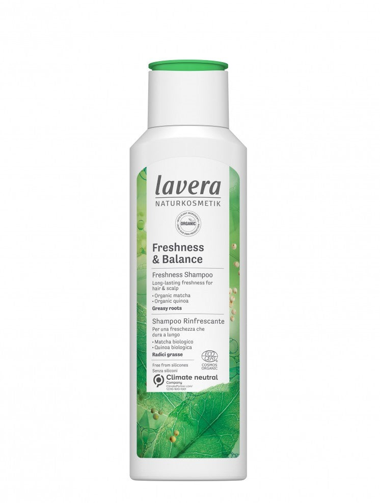 Освежувачки шампон за масна коса | Lavera | 250 ml