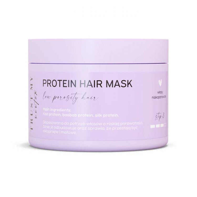 Протеинска маска за коса со низок порозитет | Trust my sister | 200 ml