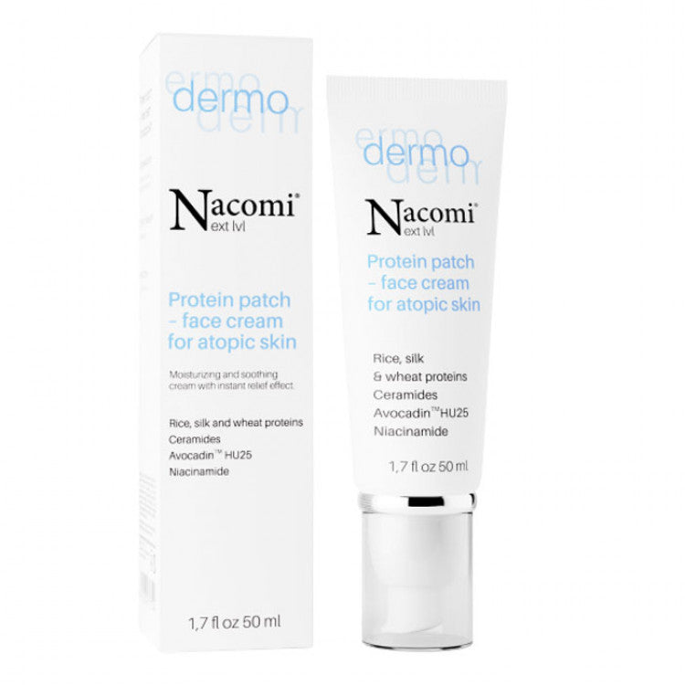Протеински крем за лице | Nacomi | 50ml