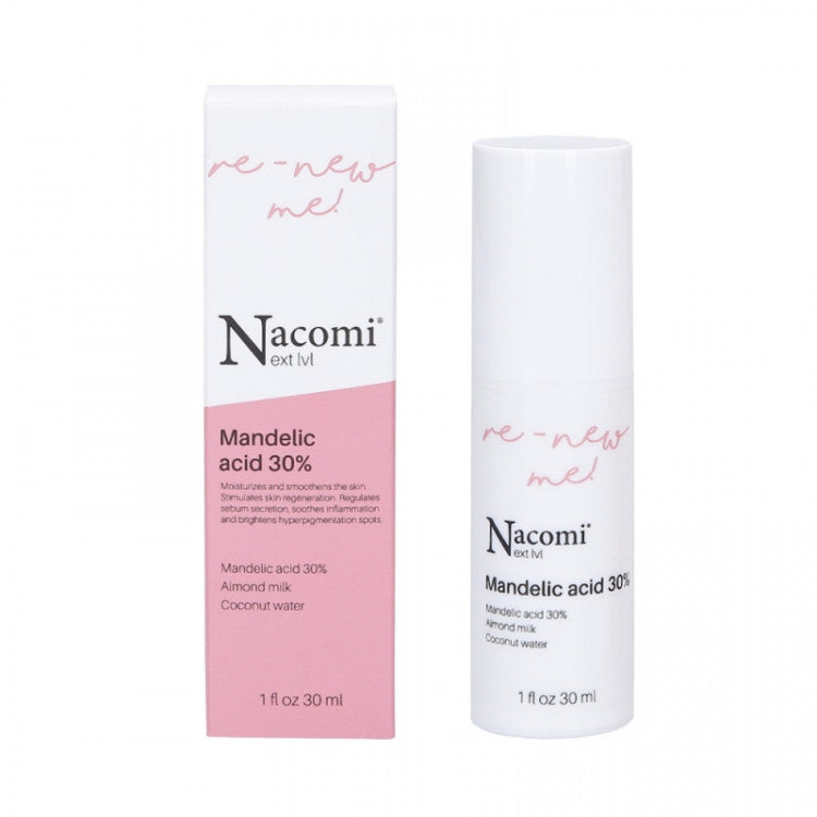 Серум за лице со проблематична кожа | Nacomi | next level mandelic acid serum 30%