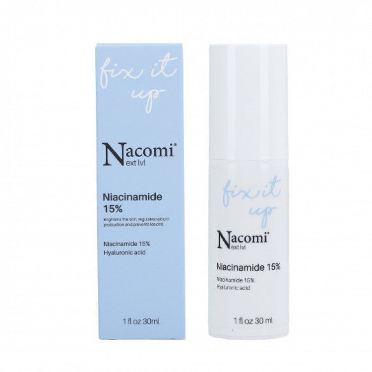 Серум за сите типови на кожа | Nacomi | Fix It Up Niacinamide 15% | 30 ml
