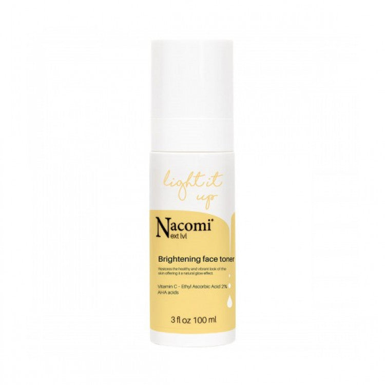 Тонер за сите типови на кожа | Nacomi | Brightening face toner | 100ml