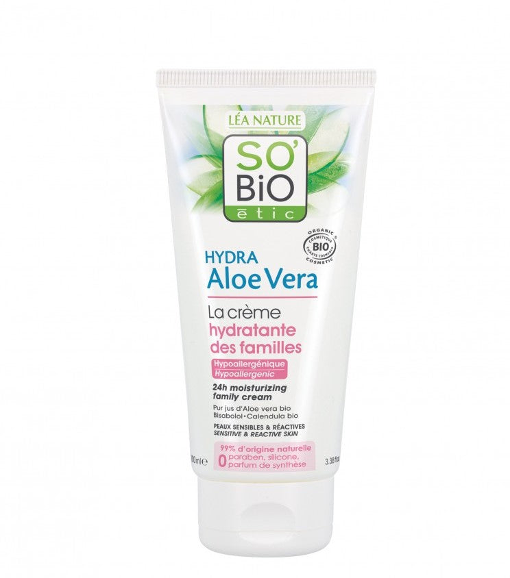 Хидратантна крема за лице и тело | Hydra Aloe Vera | 100 ml