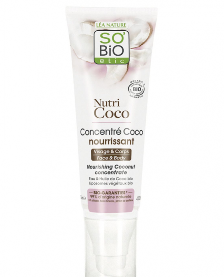 Хранлив концентрат за лице и тело од кокос | Nutri Coco | 125 ml