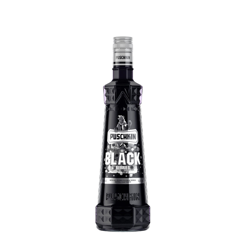 Вотка - ликер | Puschkin | Black Berries | 16.6% | 0.7l