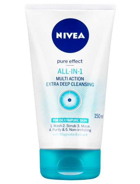 Гел за чистење на лице | Nivea | Pure Effect | 150ml