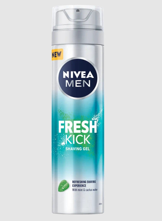Гел за бричење | Nivea | Fresh Kick | 200ml