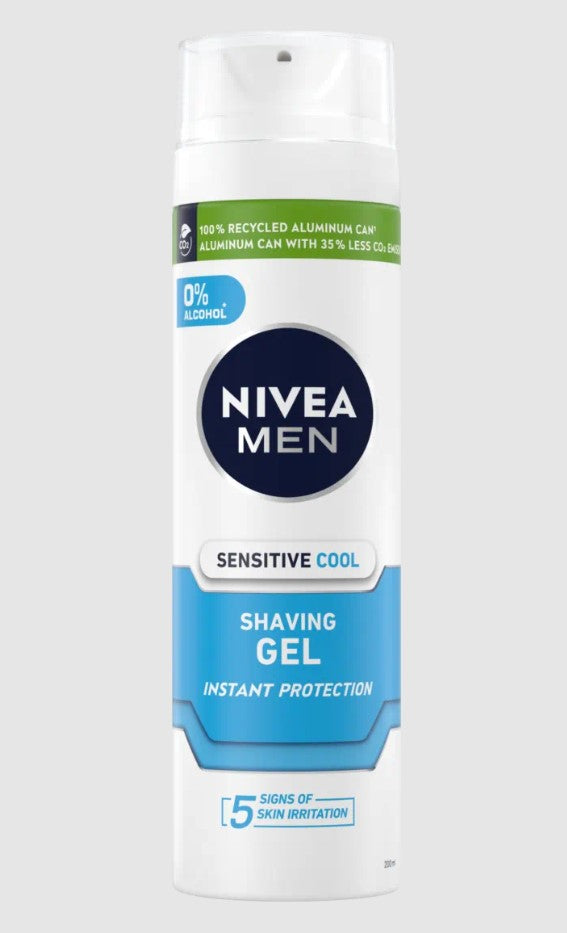 Гел за бричење | Nivea | Sensitive Cooling | 200ml