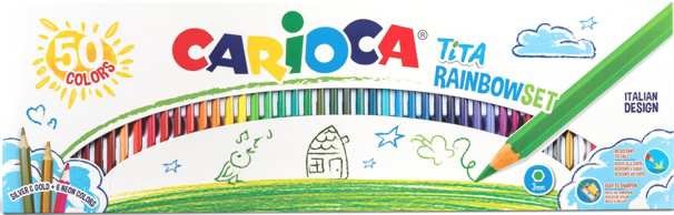 Дрвени бои - 50 | Carioca | Tita Rainbow