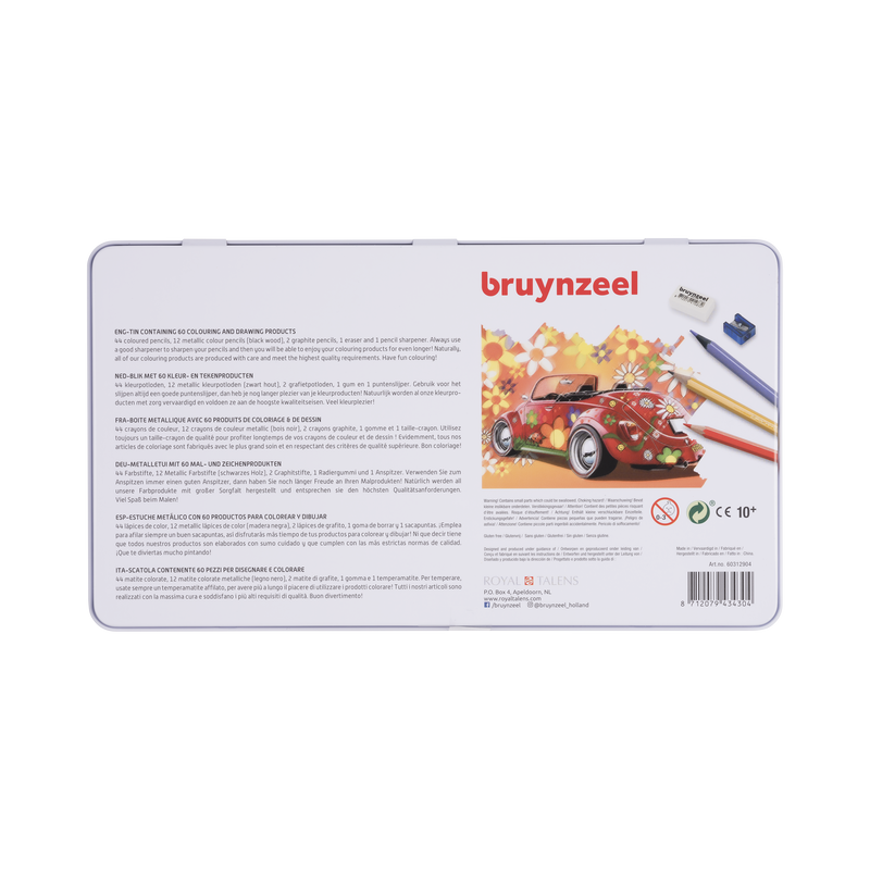 Дрвени боици - Sixties Beetle | Bruynzeel | 60 боици