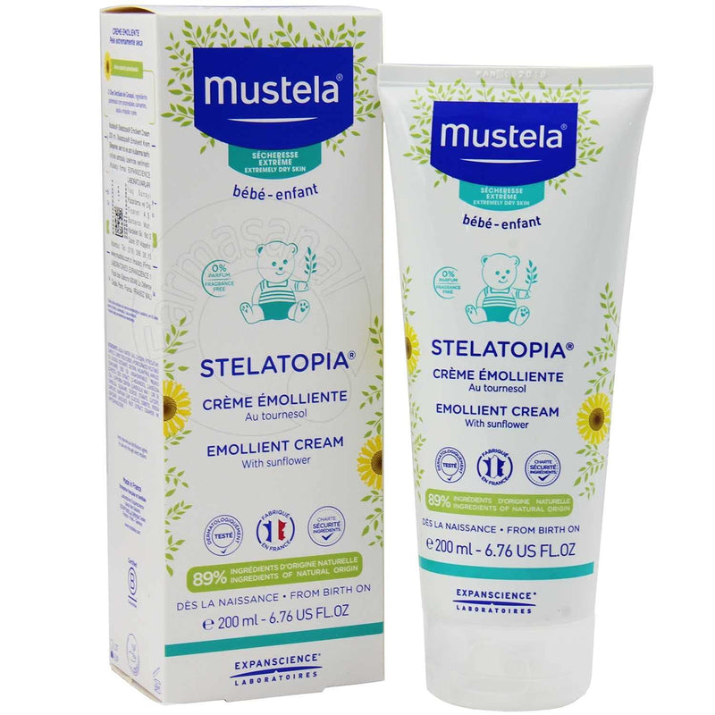 Емолиент крема | Mustela - Stelatopia | 200ml