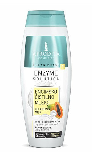 Ензимско млеко за чистење на лице Enzyme Solutions | Afrodita | 150 ml