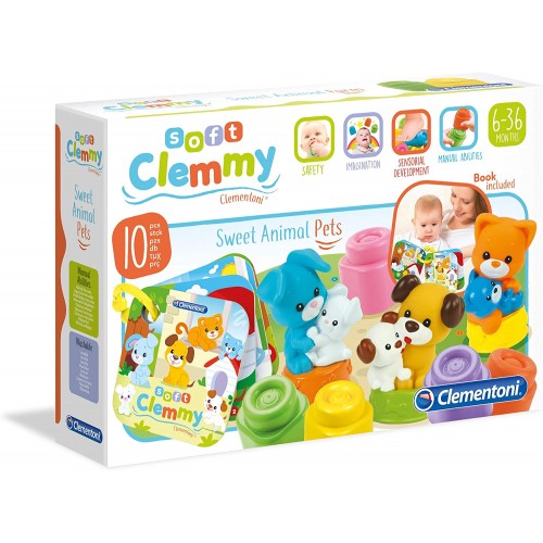 Сет играчки "Домашни миленици" | Clementoni | 6-36 месеци