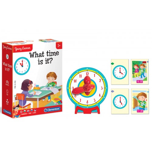 Едукативна игра - Колку е часот? | Clementoni | 5+ години