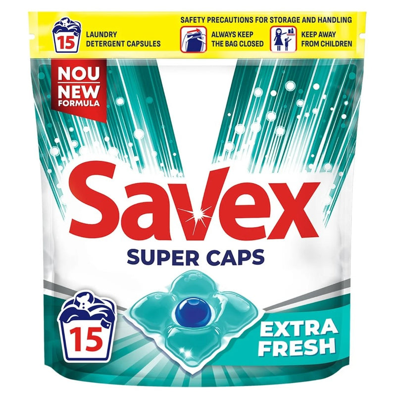 Капсули за перење алишта | Savex | Fresh | 15/1