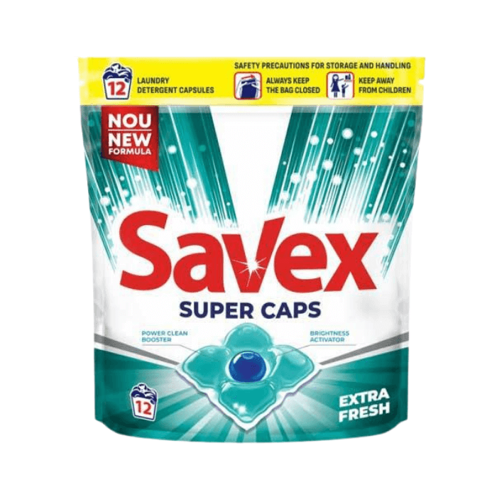 Капсули за перење алишта | Savex | Extra Fresh | 12/1