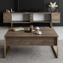 Комода | Luxe - Walnut, Gold