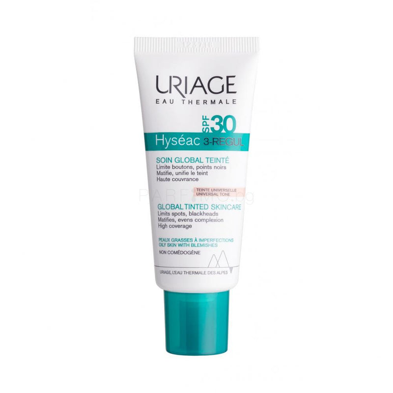 Крема за лице | Uriage | Hyseac 3-Regul | тонирана Спф 30 | 40 ml