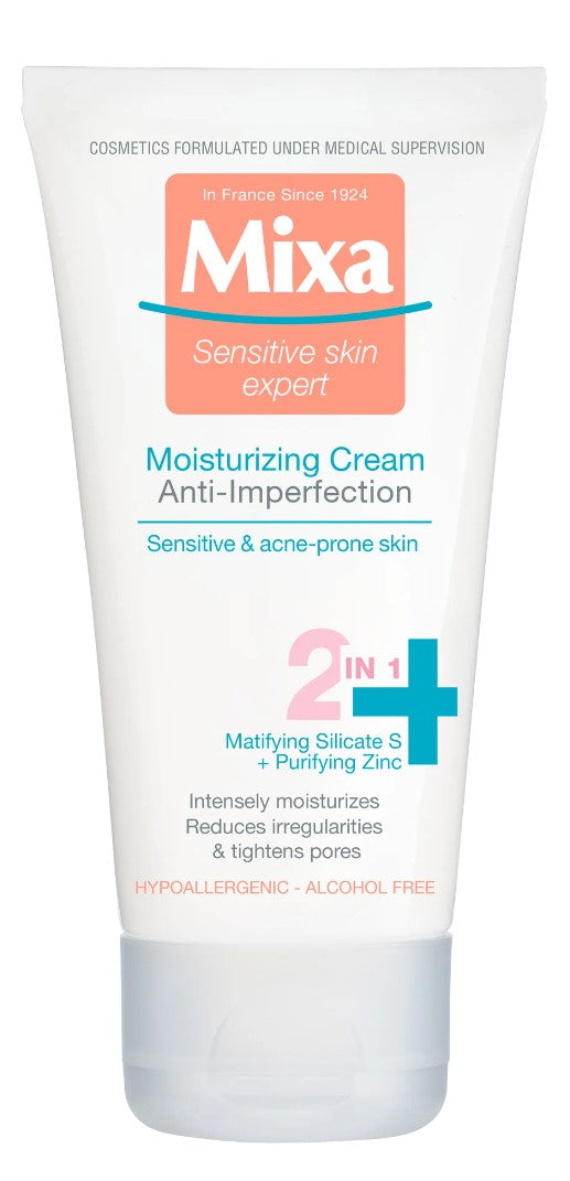 Анти-инфламаторна крема за сензитивна кожа | Mixa | 50ml