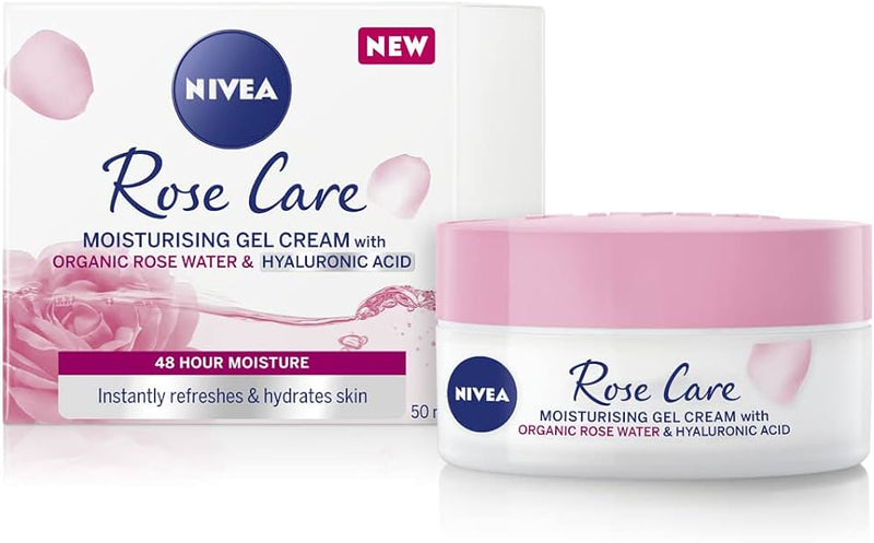 Хидратантна гел-крема | Nivea | Rose Care | 50ml