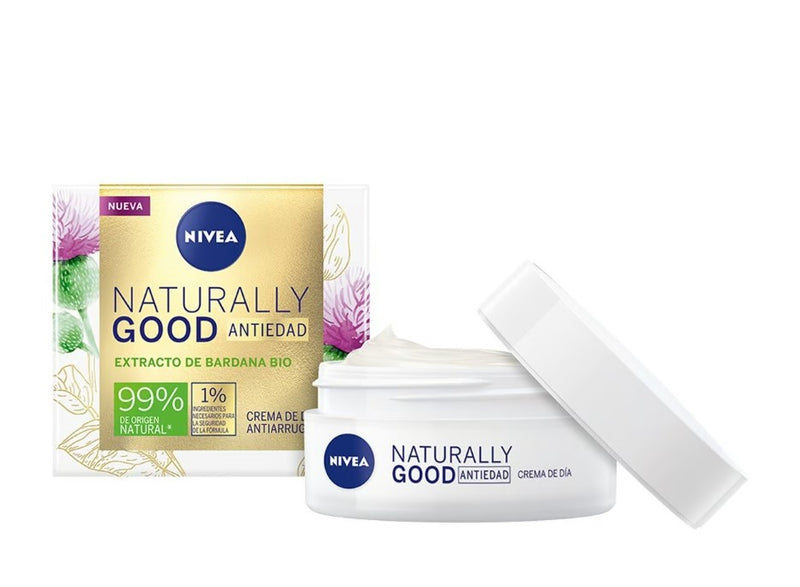 Дневна крема против брчки | Nivea | Naturally Good | 50ml
