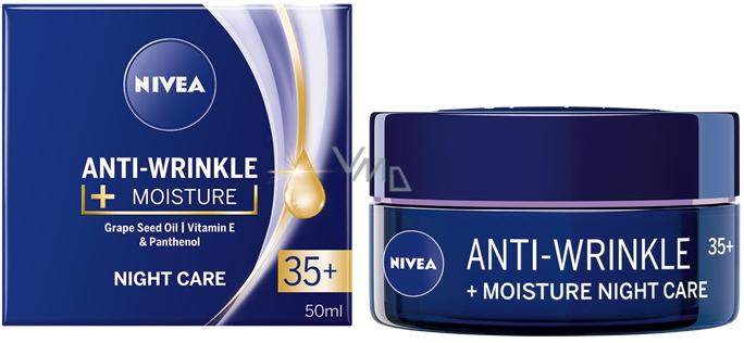 Ноќна крема за лице | Nivea | Anti Wrinkle 35+ | 50ml