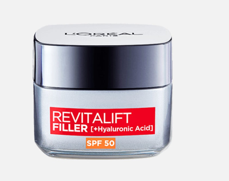 Дневна крема за лице - Expertise Revit Hyaluron Filler | Loreal | SPF 50 | 50ml