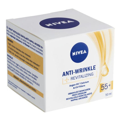 Дневна крема за лице | Nivea | Anti Wrinkle 55+ | 50ml