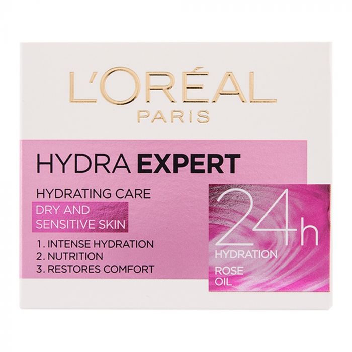 Крема за лице за сува и сензитивна кожа - Dermo-Expertise Hydra | Loreal | 50ml