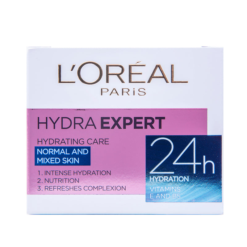 Крема за лице за нормална и комбинирана кожа - Dermo-Expertise Hydra | Loreal | 50ml