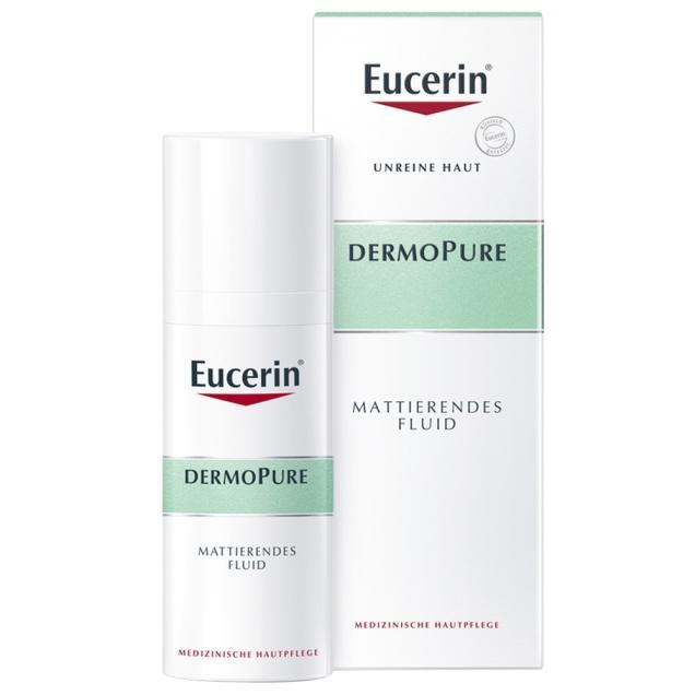 Матирачки крем-флуид за масна кожа | Eucerin DermoPURE | 50ml